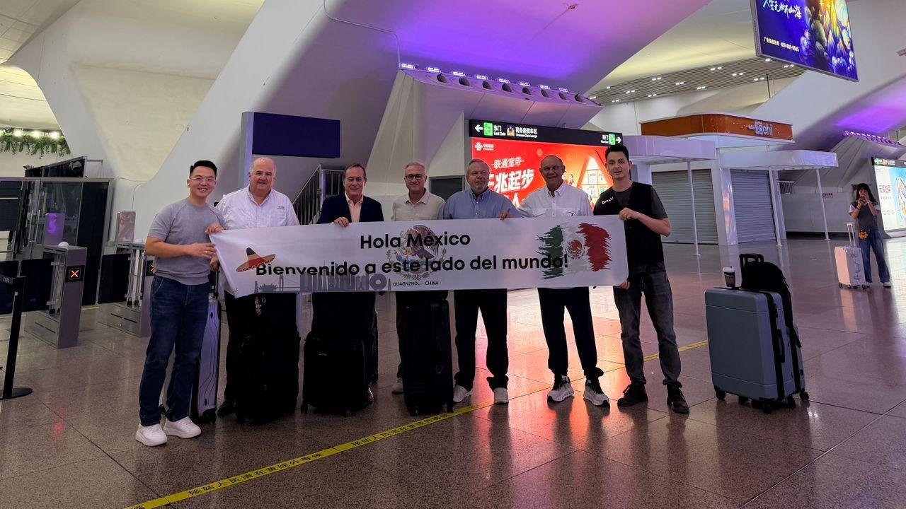 Llegada a Guangzhou
